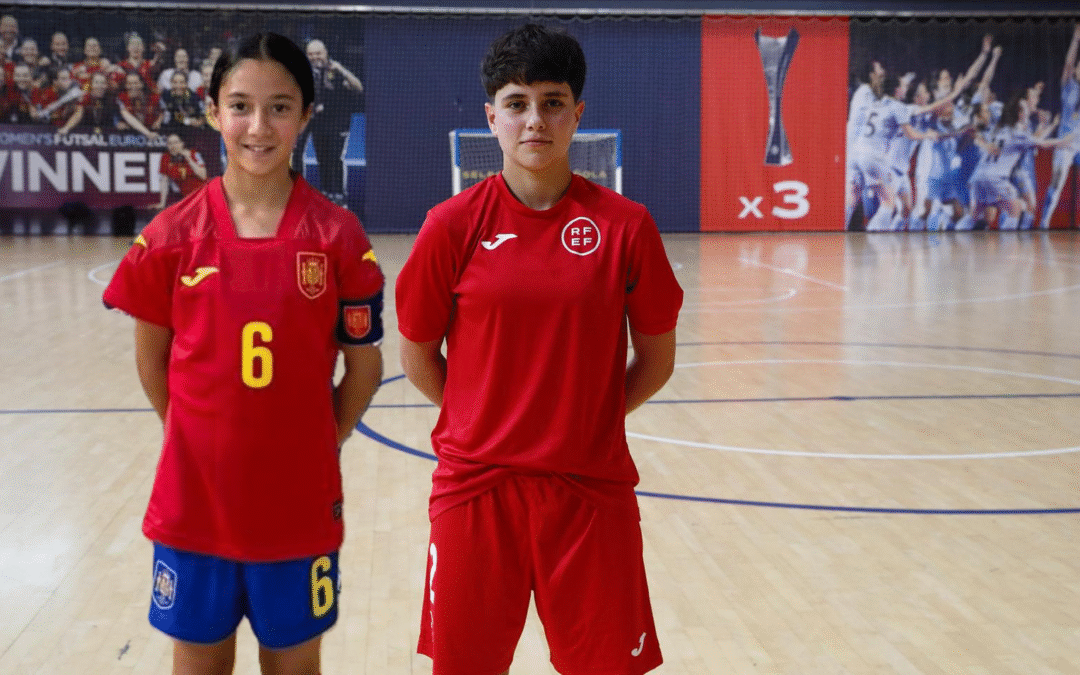 ANEU I JANA AMB LA SELECCIÓ ESPANYOLA