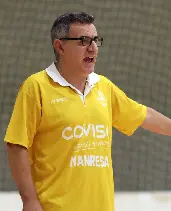 Antonio Mesa entrenado Manresa Futbol Sala