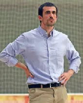 Borja Burgos entrenado Manresa Futbol Sala