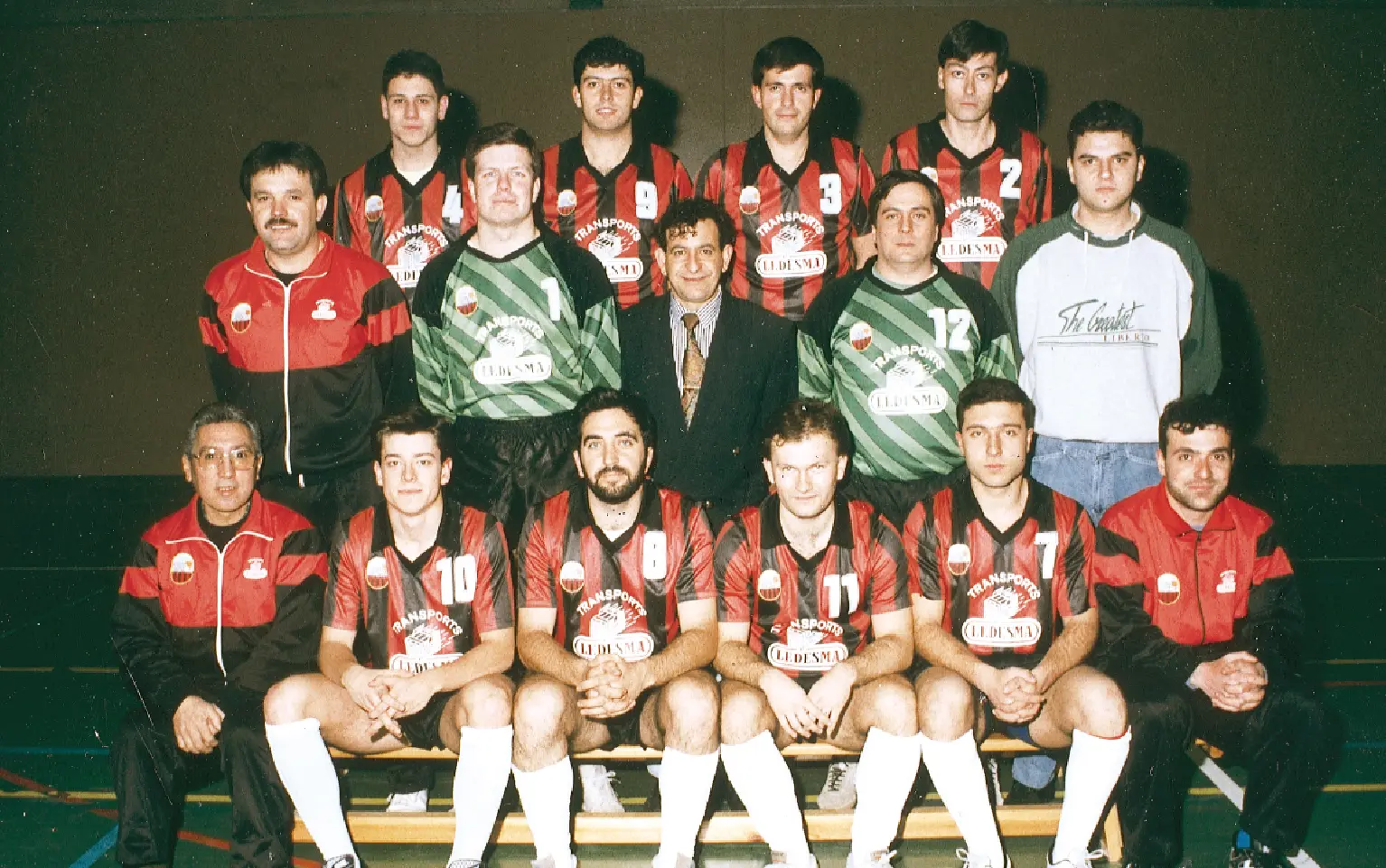 PLANTILLA FUTBOL SALA MANRESA 1991-1992