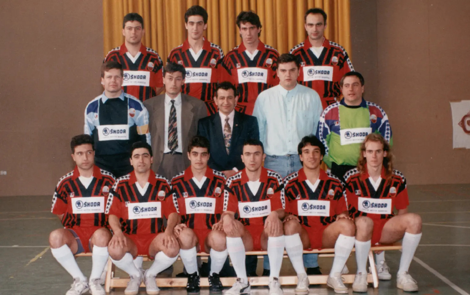 PLANTILLA FUTBOL SALA MANRESA 1992-1993