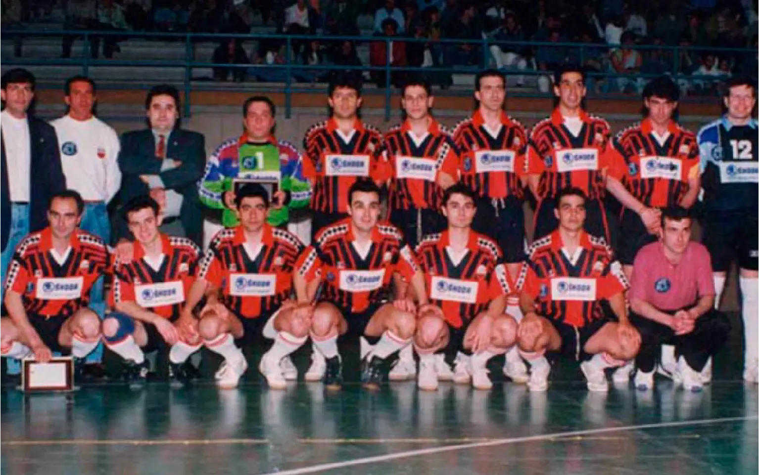 PLANTILLA FUTBOL SALA MANRESA 1993-1994
