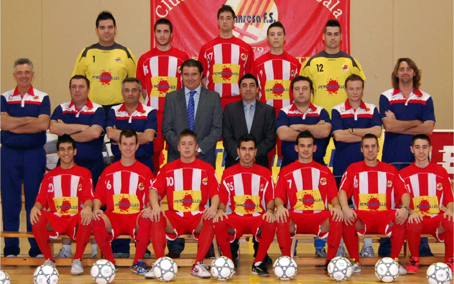 PLANTILLA FUTBOL SALA MANRESA 2011-2012